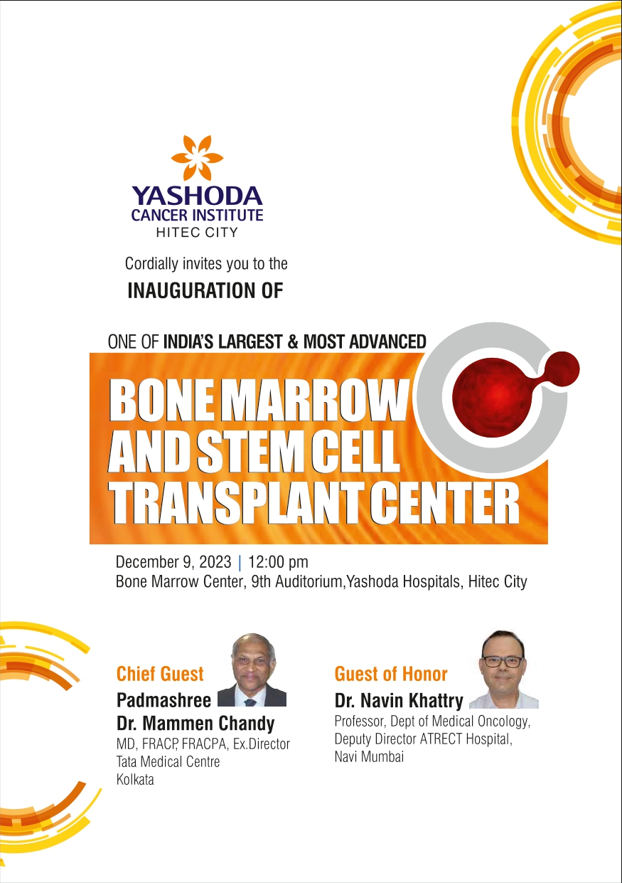 Inauguration of Bone Marrow and Stem Cell Transplant Center