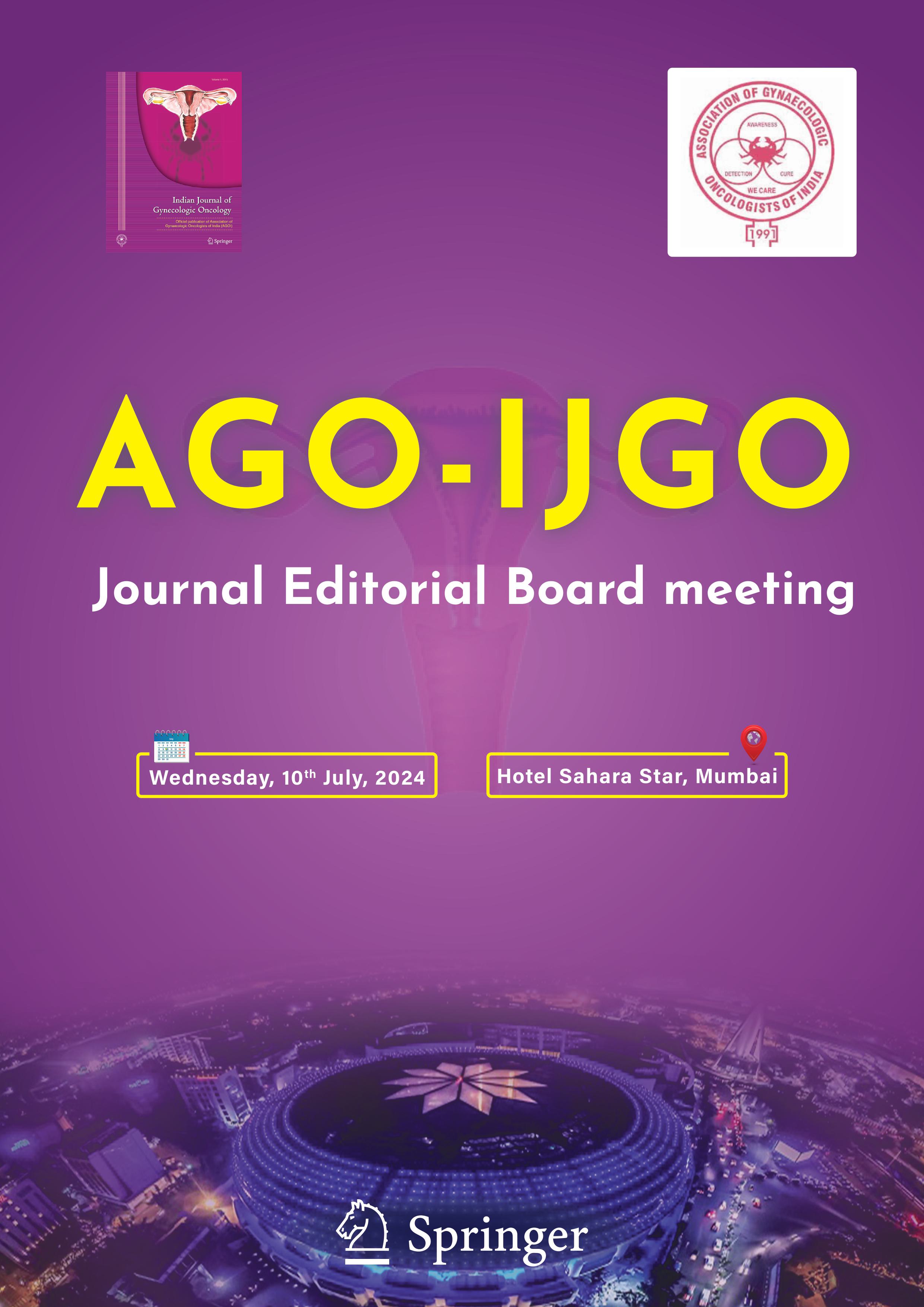 AGO-IJGO Journal Editorial Board Meeting 2024